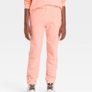 Art class peach sorbert color Kids  Jogger‎  sweatpants size S 6-6X